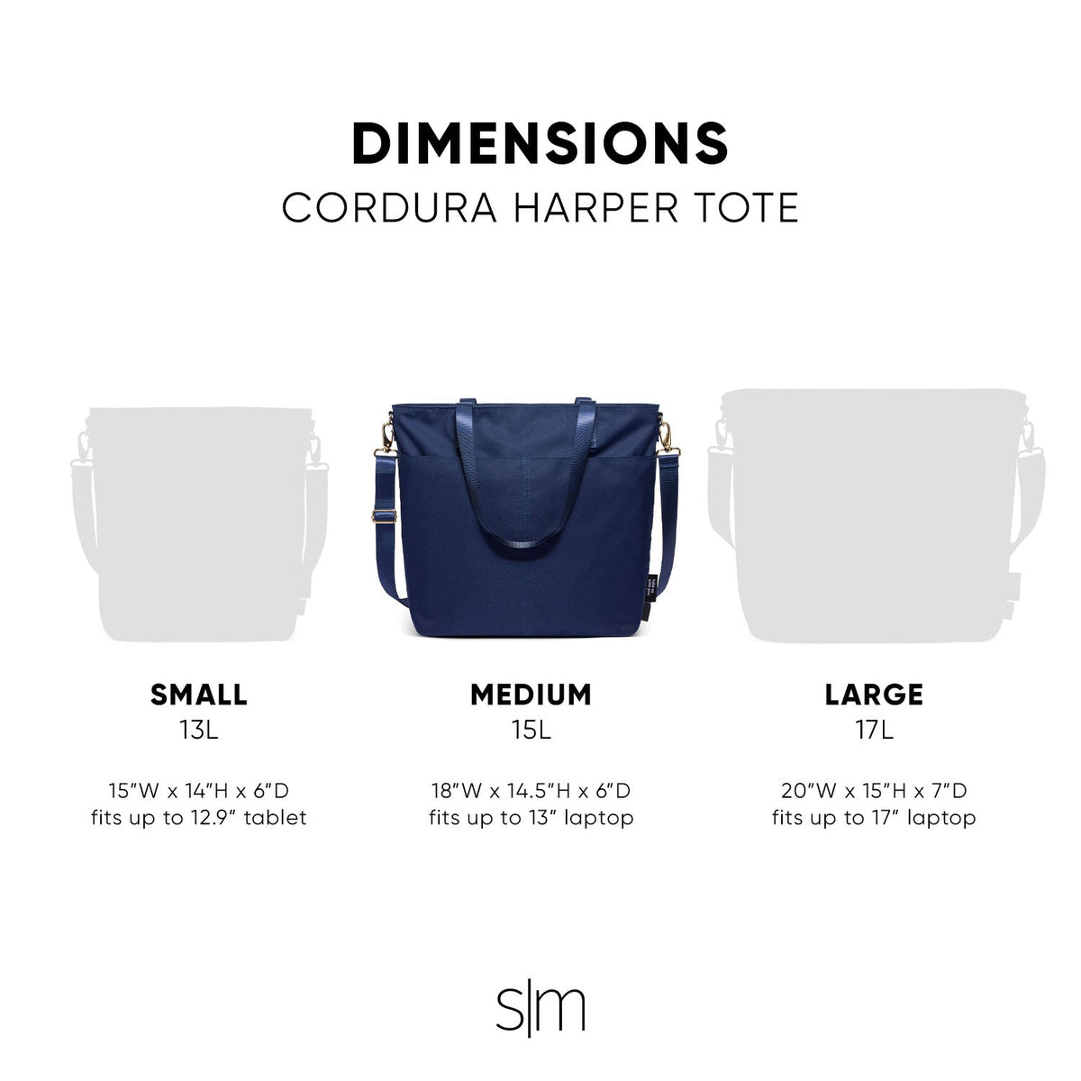 Harper Tote - CorduraÂ® Fabric