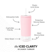 Iced Clarity Cup - 20oz